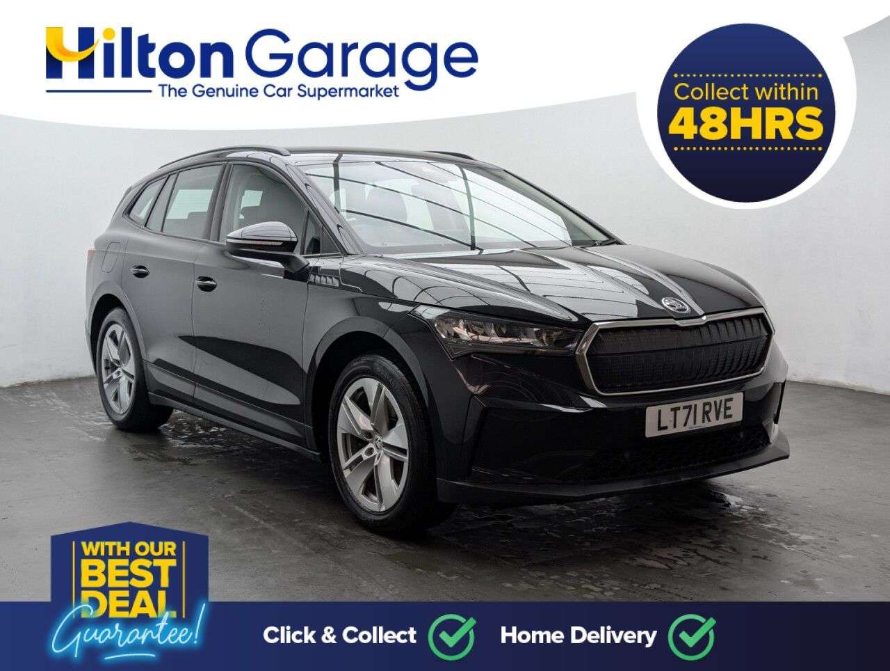 A 2021 SKODA ENYAQ 62kWh 60 SUV 5dr Electric Auto (179 ps) CRUISE CONTROL+BLUETOOTH A 2021 SKODA ENYAQ 62kWh 60 SUV 5dr Electric Auto (179 ps) CRUISE CONTROL+BLUETOOTH