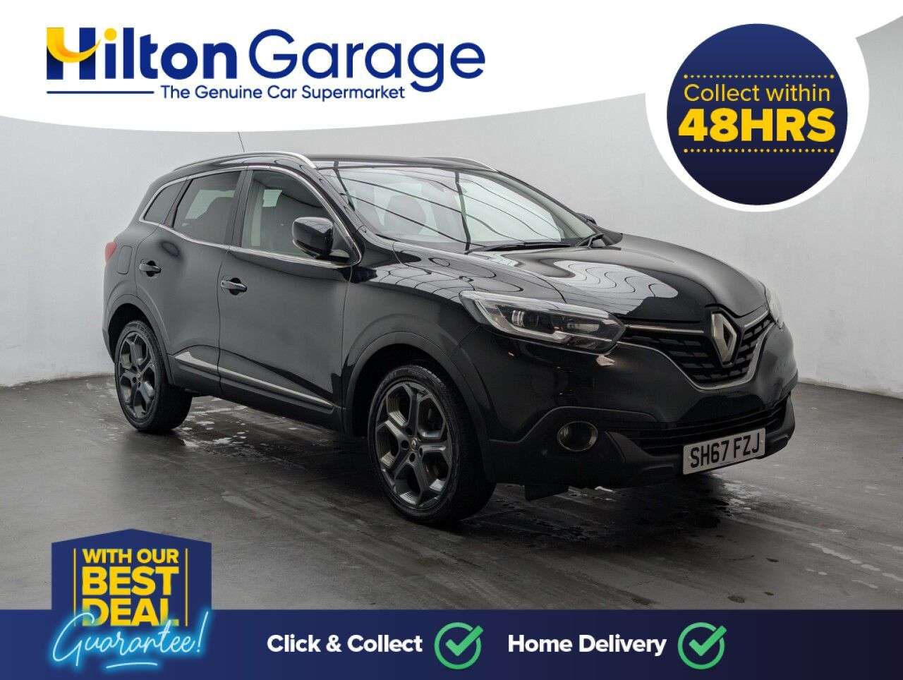 A 2017 RENAULT KADJAR 1.2 TCe Dynamique S Nav SUV 5dr Petrol Manual Euro 6 (s/s) (130 ps) NAVIGAT A 2017 RENAULT KADJAR 1.2 TCe Dynamique S Nav SUV 5dr Petrol Manual Euro 6 (s/s) (130 ps) NAVIGAT