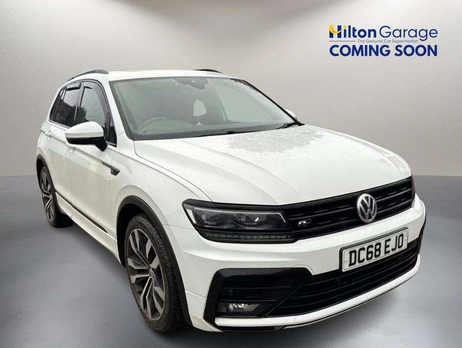 A 2019 VOLKSWAGEN TIGUAN 2.0 TDI R-Line SUV 5dr Diesel DSG 4Motion Euro 6 (s/s) (150 ps) NAVIGATION+ A 2019 VOLKSWAGEN TIGUAN 2.0 TDI R-Line SUV 5dr Diesel DSG 4Motion Euro 6 (s/s) (150 ps) NAVIGATION+