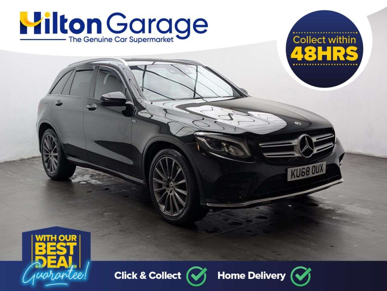 A 2018 MERCEDES-BENZ GLC 2.1 GLC220d AMG Line SUV 5dr Diesel G-Tronic+ 4MATIC Euro 6 (s/s) (170 ps) A 2018 MERCEDES-BENZ GLC 2.1 GLC220d AMG Line SUV 5dr Diesel G-Tronic+ 4MATIC Euro 6 (s/s) (170 ps)