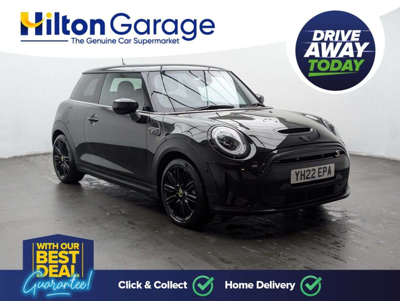 A 2022 MINI ELECTRIC HATCH Cooper SE 32.6kWh Level 3 Hatchback 3dr Electric Auto (184 ps) PANORAMIC SU A 2022 MINI ELECTRIC HATCH Cooper SE 32.6kWh Level 3 Hatchback 3dr Electric Auto (184 ps) PANORAMIC SU