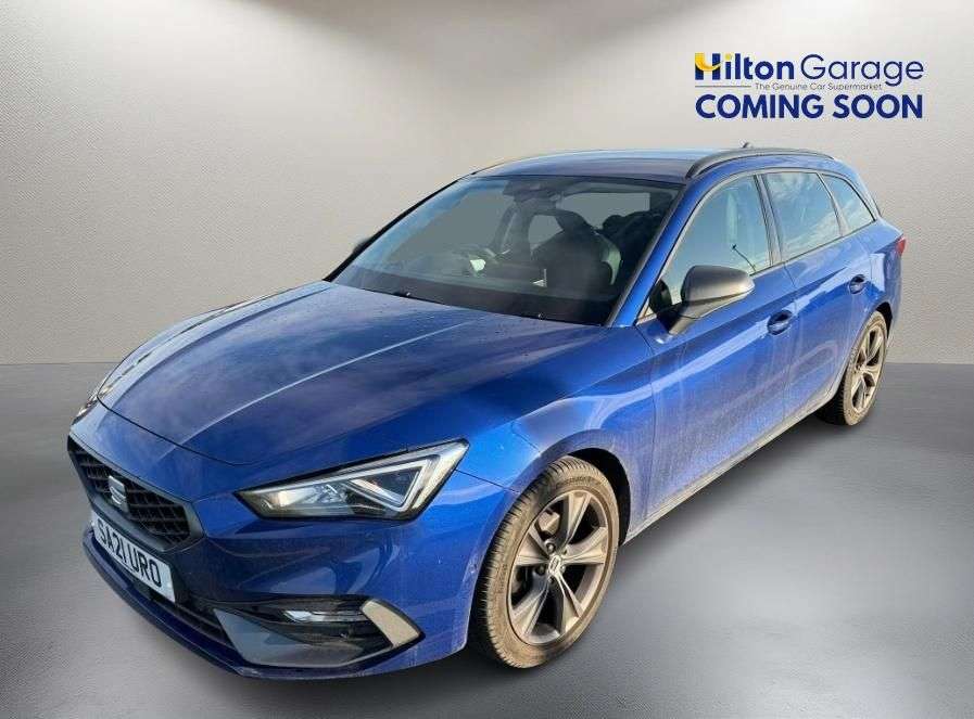 A 2021 SEAT LEON 1.5 eTSI MHEV FR Estate 5dr Petrol Hybrid DSG Euro 6 (s/s) (150 ps) NAVIGAT A 2021 SEAT LEON 1.5 eTSI MHEV FR Estate 5dr Petrol Hybrid DSG Euro 6 (s/s) (150 ps) NAVIGAT