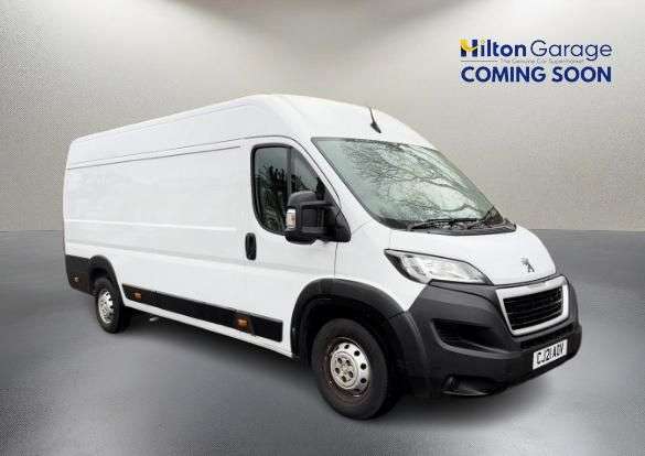 A 2021 PEUGEOT BOXER 2.2 BlueHDi 435 Professional Panel Van 5dr Diesel Manual L4 H2 Euro 6 (s/s) A 2021 PEUGEOT BOXER 2.2 BlueHDi 435 Professional Panel Van 5dr Diesel Manual L4 H2 Euro 6 (s/s)