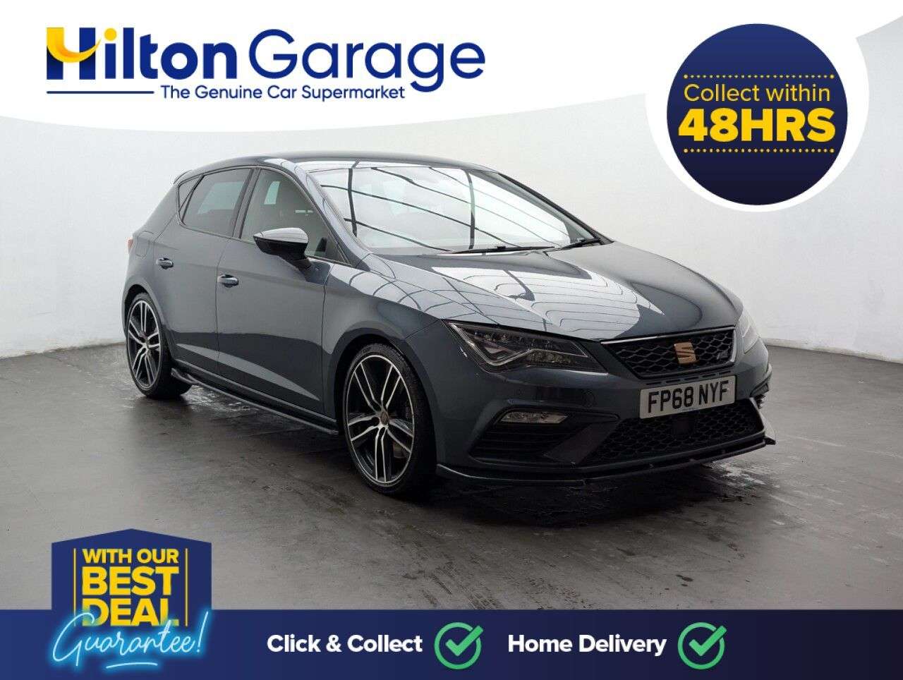 A 2019 SEAT LEON 2.0 TSI Cupra 290 Hatchback 5dr Petrol DSG Euro 6 (s/s) (290 ps) APPLE CARP A 2019 SEAT LEON 2.0 TSI Cupra 290 Hatchback 5dr Petrol DSG Euro 6 (s/s) (290 ps) APPLE CARP