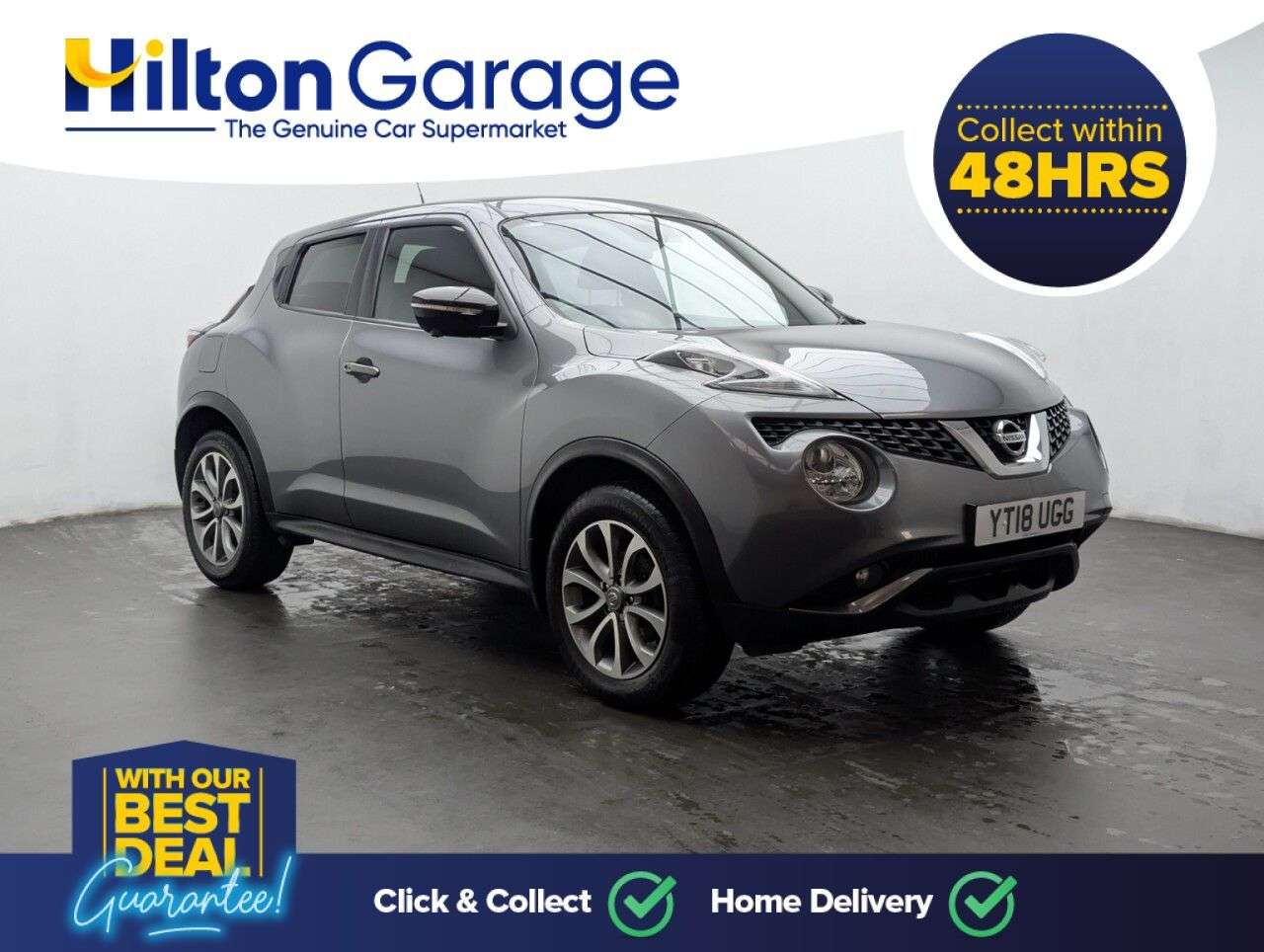 A 2018 NISSAN JUKE 1.5 dCi Tekna SUV 5dr Diesel Manual Euro 6 (s/s) (110 ps) CRUISE CONTROL+HE A 2018 NISSAN JUKE 1.5 dCi Tekna SUV 5dr Diesel Manual Euro 6 (s/s) (110 ps) CRUISE CONTROL+HE