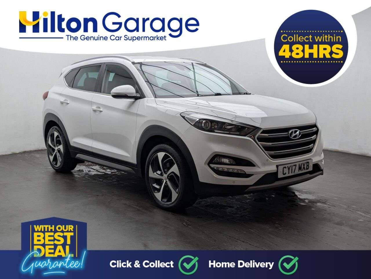 A 2017 HYUNDAI TUCSON 2.0 CRDi Premium SUV 5dr Diesel Manual 4WD Euro 6 (185 ps) BLUETOOTH+PRIVAC A 2017 HYUNDAI TUCSON 2.0 CRDi Premium SUV 5dr Diesel Manual 4WD Euro 6 (185 ps) BLUETOOTH+PRIVAC