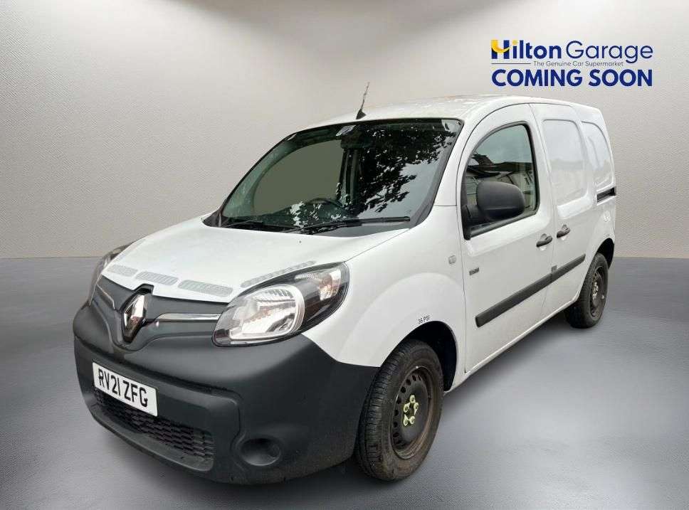 A 2021 RENAULT KANGOO ZE ML20 33kWh Business Panel Van 4dr Electric Auto MWB (i) (60 ps) AIR COND A 2021 RENAULT KANGOO ZE ML20 33kWh Business Panel Van 4dr Electric Auto MWB (i) (60 ps) AIR COND