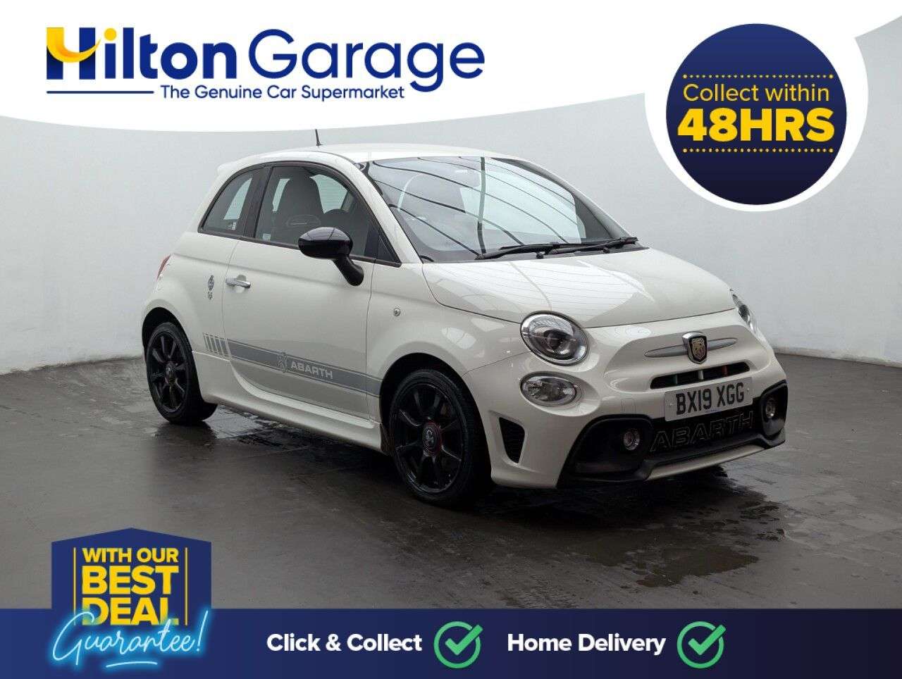 A 2019 ABARTH 595 1.4 T-Jet 70th Hatchback 3dr Petrol Manual Euro 6 (145 ps) 16" ALLOYS+BLUET A 2019 ABARTH 595 1.4 T-Jet 70th Hatchback 3dr Petrol Manual Euro 6 (145 ps) 16" ALLOYS+BLUET