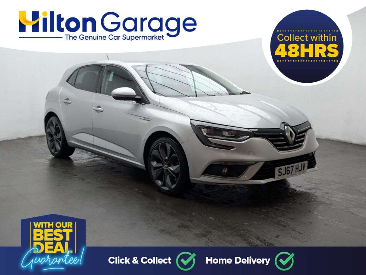 A 2017 RENAULT MEGANE 1.2 TCe Signature Nav Hatchback 5dr Petrol Manual Euro 6 (s/s) (130 ps) BLU A 2017 RENAULT MEGANE 1.2 TCe Signature Nav Hatchback 5dr Petrol Manual Euro 6 (s/s) (130 ps) BLU