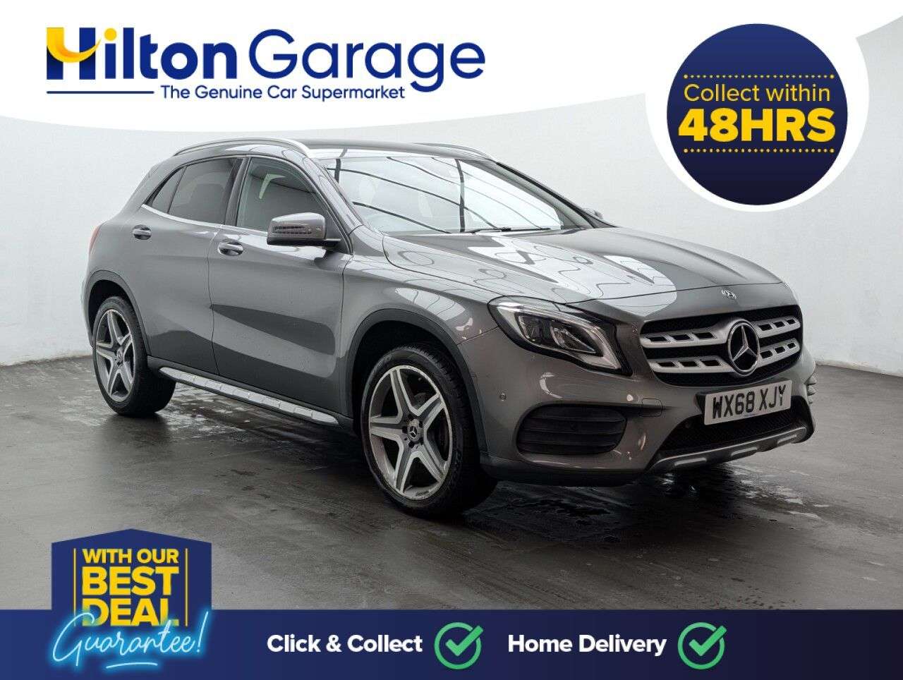 A 2018 MERCEDES-BENZ 180 1.6 GLA200 AMG Line (Premium) SUV 5dr Petrol Manual Euro 6 (s/s) (156 ps) R A 2018 MERCEDES-BENZ 180 1.6 GLA200 AMG Line (Premium) SUV 5dr Petrol Manual Euro 6 (s/s) (156 ps) R