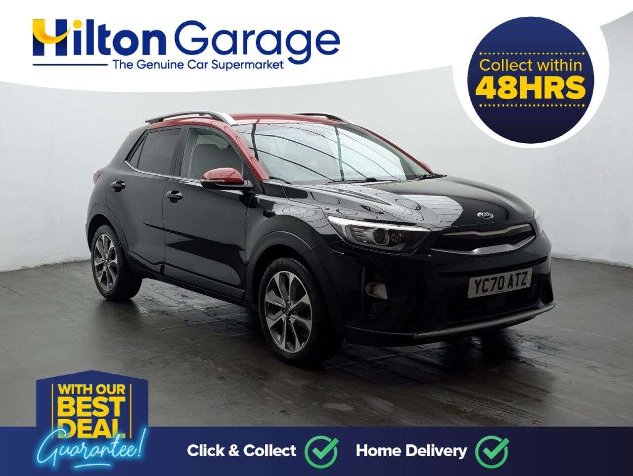 A 2020 KIA STONIC 1.0 T-GDi 4 SUV 5dr Petrol Manual Euro 6 (s/s) (118 bhp) NAVIGATION+REAR PA A 2020 KIA STONIC 1.0 T-GDi 4 SUV 5dr Petrol Manual Euro 6 (s/s) (118 bhp) NAVIGATION+REAR PA