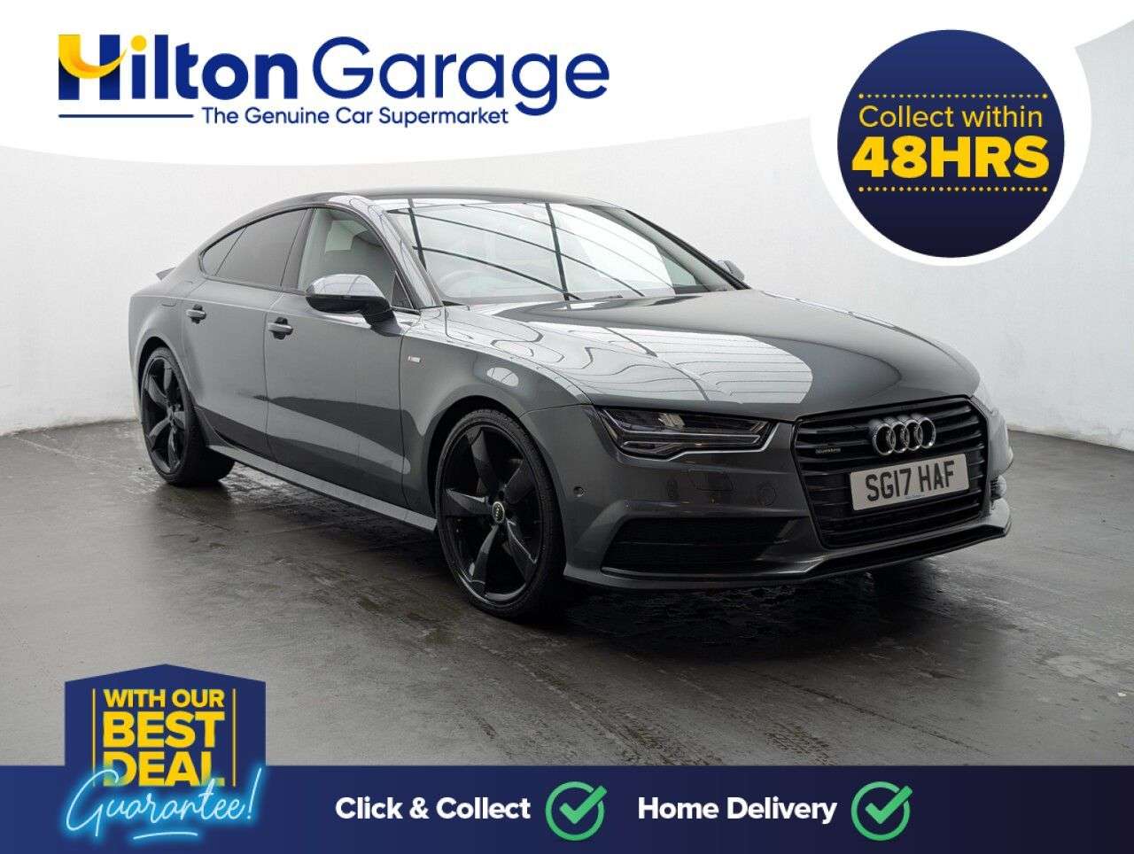 A 2017 AUDI A7 3.0 TDI V6 Black Edition Sportback 5dr Diesel S Tronic quattro Euro 6 (s/s) A 2017 AUDI A7 3.0 TDI V6 Black Edition Sportback 5dr Diesel S Tronic quattro Euro 6 (s/s)
