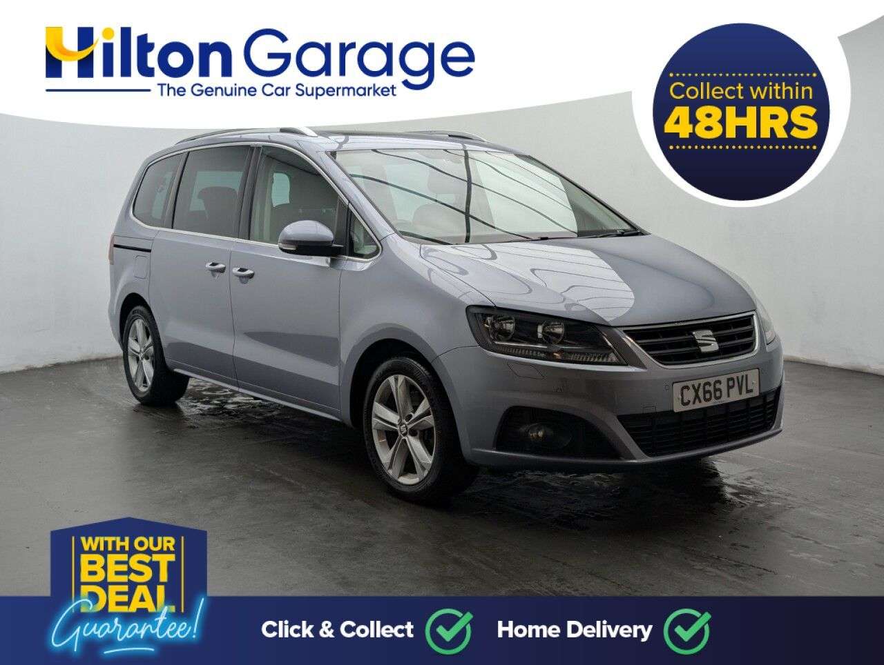 A 2016 SEAT ALHAMBRA 2.0 TDI SE Lux MPV 5dr Diesel DSG Euro 6 (s/s) (150 ps) NAVIGATION+PANORAMI A 2016 SEAT ALHAMBRA 2.0 TDI SE Lux MPV 5dr Diesel DSG Euro 6 (s/s) (150 ps) NAVIGATION+PANORAMI