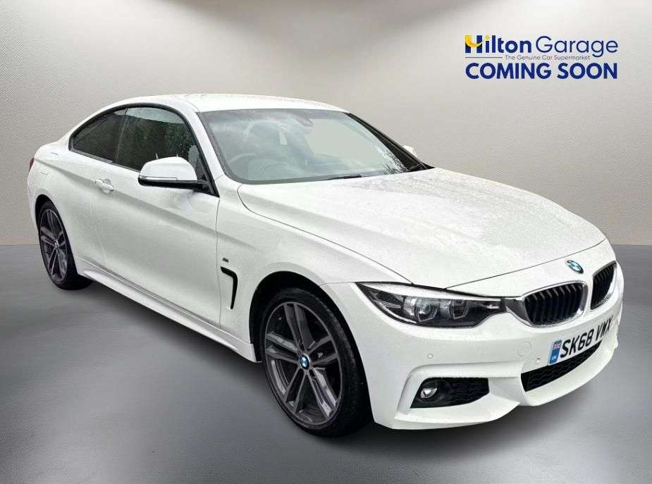 A 2018 BMW 4 SERIES 2.0 420d M Sport Coupe 2dr Diesel Auto xDrive Euro 6 (s/s) (190 ps) A 2018 BMW 4 SERIES 2.0 420d M Sport Coupe 2dr Diesel Auto xDrive Euro 6 (s/s) (190 ps)