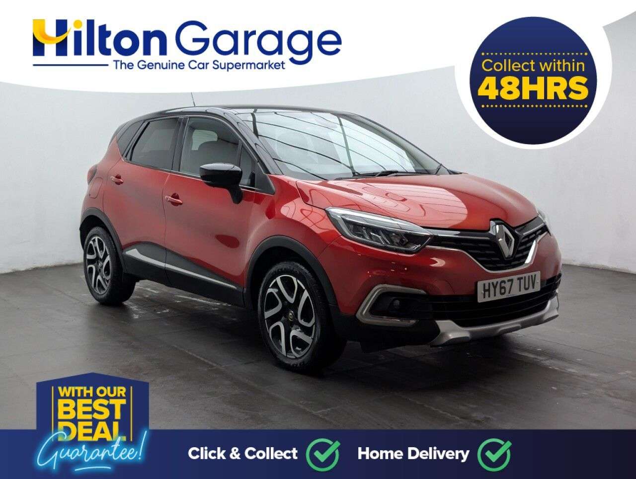 A 2018 RENAULT CAPTUR 1.2 TCe ENERGY Dynamique S Nav SUV 5dr Petrol EDC Euro 6 (s/s) (120 ps) NAV A 2018 RENAULT CAPTUR 1.2 TCe ENERGY Dynamique S Nav SUV 5dr Petrol EDC Euro 6 (s/s) (120 ps) NAV