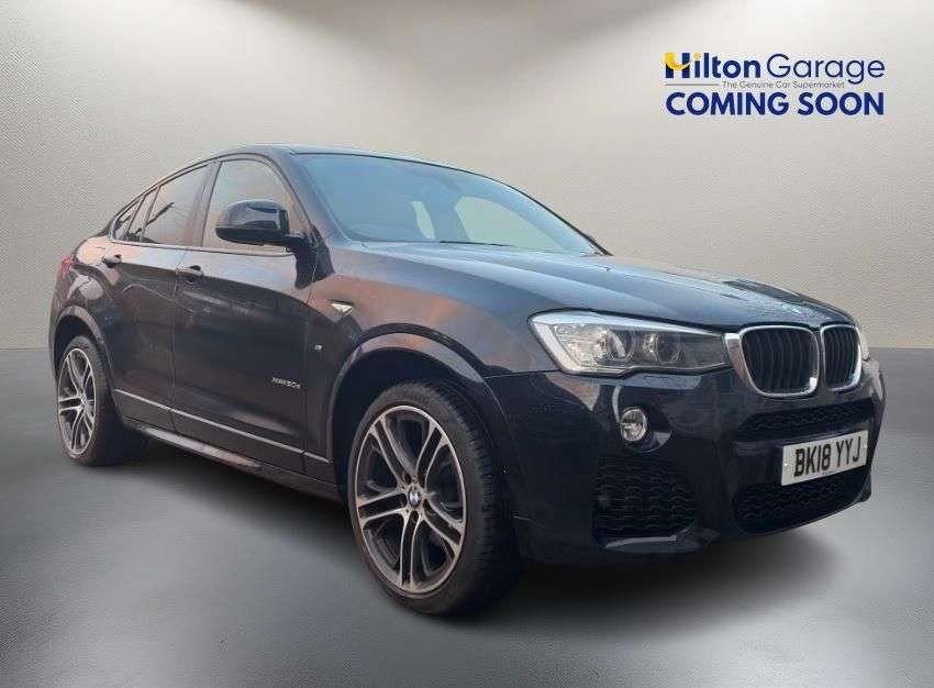 A 2018 BMW X4 2.0 20d M Sport SUV 5dr Diesel Auto xDrive Euro 6 (s/s) (190 ps) A 2018 BMW X4 2.0 20d M Sport SUV 5dr Diesel Auto xDrive Euro 6 (s/s) (190 ps)