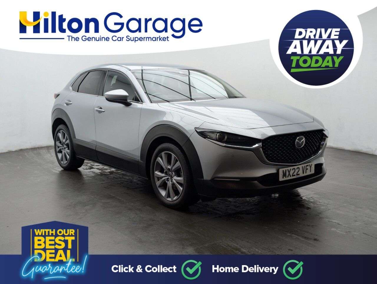 A 2022 MAZDA CX-30 2.0 e-SKYACTIV G MHEV Sport Lux SUV 5dr Petrol Manual Euro 6 (s/s) (122 ps) A 2022 MAZDA CX-30 2.0 e-SKYACTIV G MHEV Sport Lux SUV 5dr Petrol Manual Euro 6 (s/s) (122 ps)