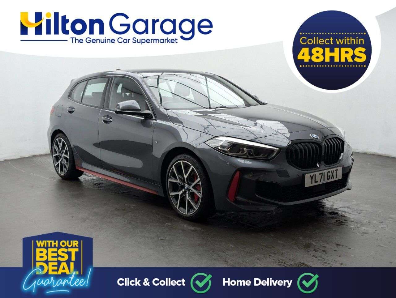 A 2021 BMW 1 SERIES 2.0 128ti (LCP) Hatchback 5dr Petrol Auto Euro 6 (s/s) (265 ps) HEATED F SE A 2021 BMW 1 SERIES 2.0 128ti (LCP) Hatchback 5dr Petrol Auto Euro 6 (s/s) (265 ps) HEATED F SE