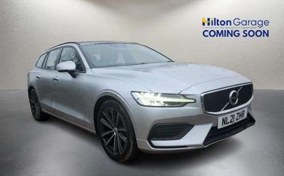 A 2021 VOLVO V60 2.0 B3 MHEV Momentum Estate 5dr Petrol Hybrid Auto Euro 6 (s/s) (163 ps) NA A 2021 VOLVO V60 2.0 B3 MHEV Momentum Estate 5dr Petrol Hybrid Auto Euro 6 (s/s) (163 ps) NA