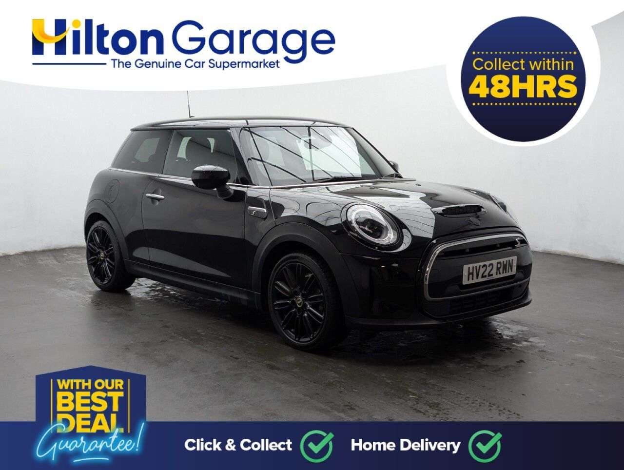 A 2022 MINI ELECTRIC HATCH Cooper SE 32.6kWh Level 2 Hatchback 3dr Electric Auto (184 ps) PARKING SENS A 2022 MINI ELECTRIC HATCH Cooper SE 32.6kWh Level 2 Hatchback 3dr Electric Auto (184 ps) PARKING SENS