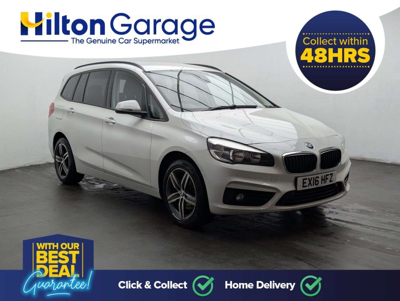 A 2016 BMW 2 SERIES GRAN TOURER 1.5 218i Sport MPV 5dr Petrol Auto Euro 6 (s/s) (136 ps) CRUISE CONTROL+PAR A 2016 BMW 2 SERIES GRAN TOURER 1.5 218i Sport MPV 5dr Petrol Auto Euro 6 (s/s) (136 ps) CRUISE CONTROL+PAR