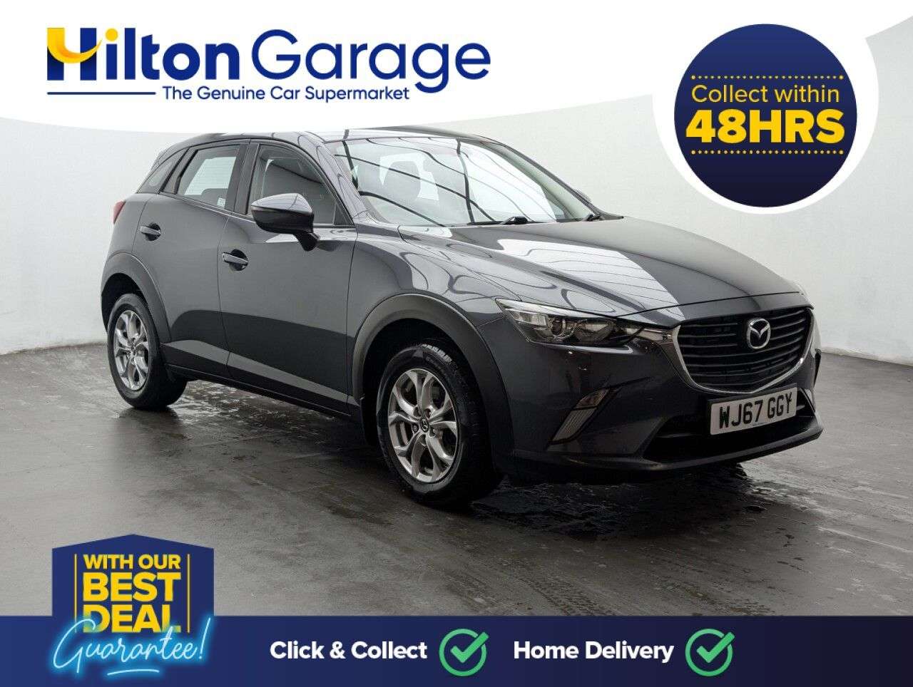 A 2017 MAZDA CX-3 1.5 SKYACTIV-D SE Nav SUV 5dr Diesel Manual Euro 6 (s/s) (105 ps) CRUISE CO A 2017 MAZDA CX-3 1.5 SKYACTIV-D SE Nav SUV 5dr Diesel Manual Euro 6 (s/s) (105 ps) CRUISE CO