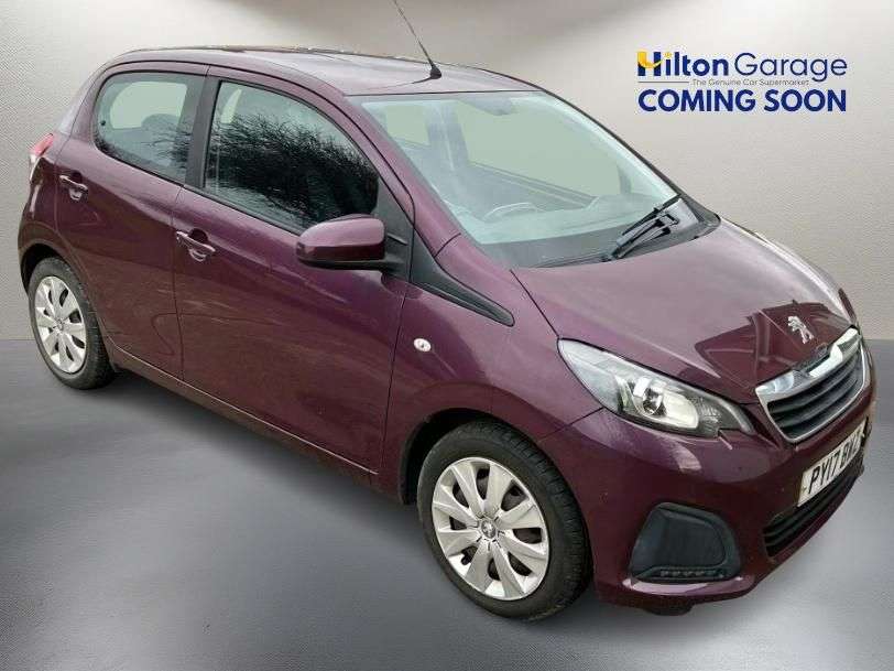 A 2017 PEUGEOT 108 1.0 Active Hatchback 5dr Petrol 2 Tronic Euro 6 (68 ps) A 2017 PEUGEOT 108 1.0 Active Hatchback 5dr Petrol 2 Tronic Euro 6 (68 ps)