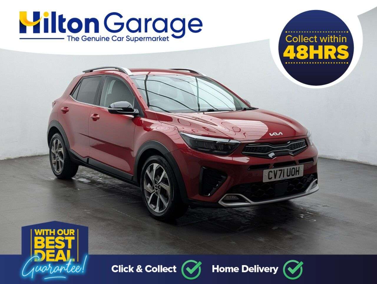 A 2021 KIA STONIC 1.0 T-GDi MHEV GT-Line SUV 5dr Petrol Hybrid DCT Euro 6 (s/s) (118 bhp) A 2021 KIA STONIC 1.0 T-GDi MHEV GT-Line SUV 5dr Petrol Hybrid DCT Euro 6 (s/s) (118 bhp)