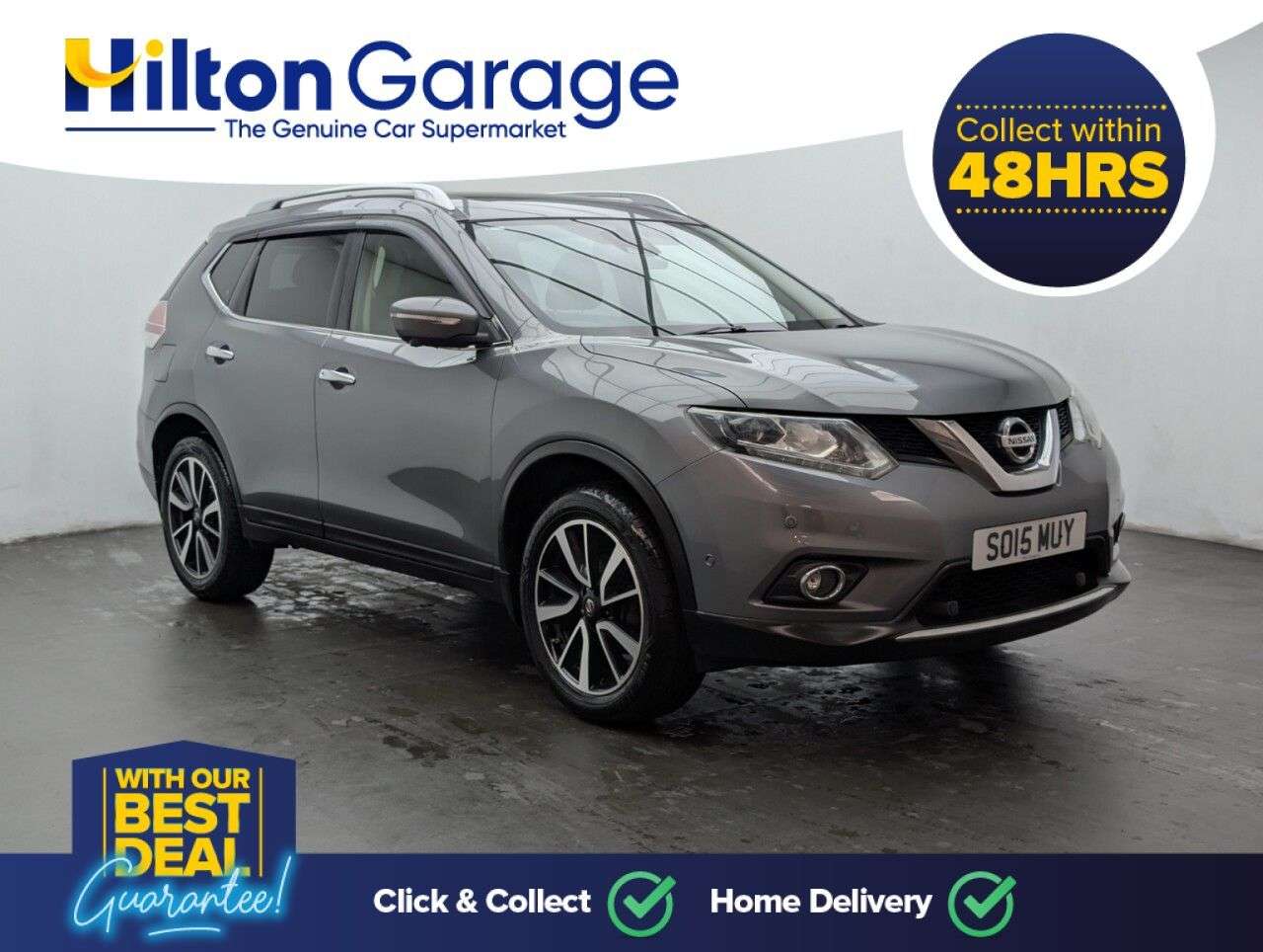 A 2015 NISSAN X-TRAIL 1.6 dCi Tekna SUV 5dr Diesel Manual Euro 6 (s/s) (130 ps) A 2015 NISSAN X-TRAIL 1.6 dCi Tekna SUV 5dr Diesel Manual Euro 6 (s/s) (130 ps)