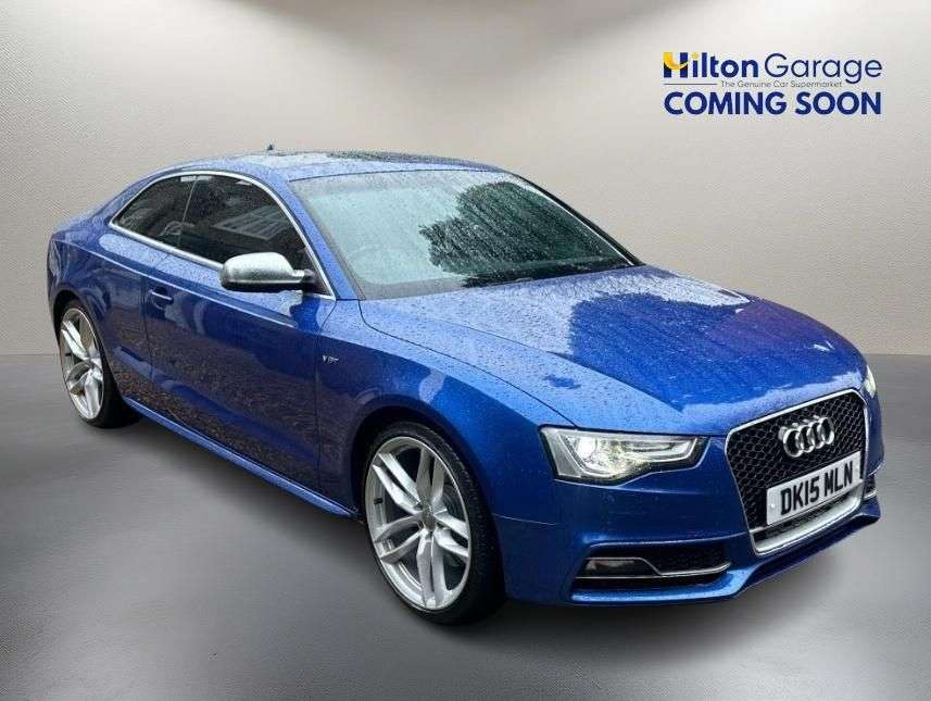 A 2015 AUDI S5 3.0 TFSI V6 Coupe 2dr Petrol S Tronic quattro Euro 5 (s/s) (333 ps) A 2015 AUDI S5 3.0 TFSI V6 Coupe 2dr Petrol S Tronic quattro Euro 5 (s/s) (333 ps)