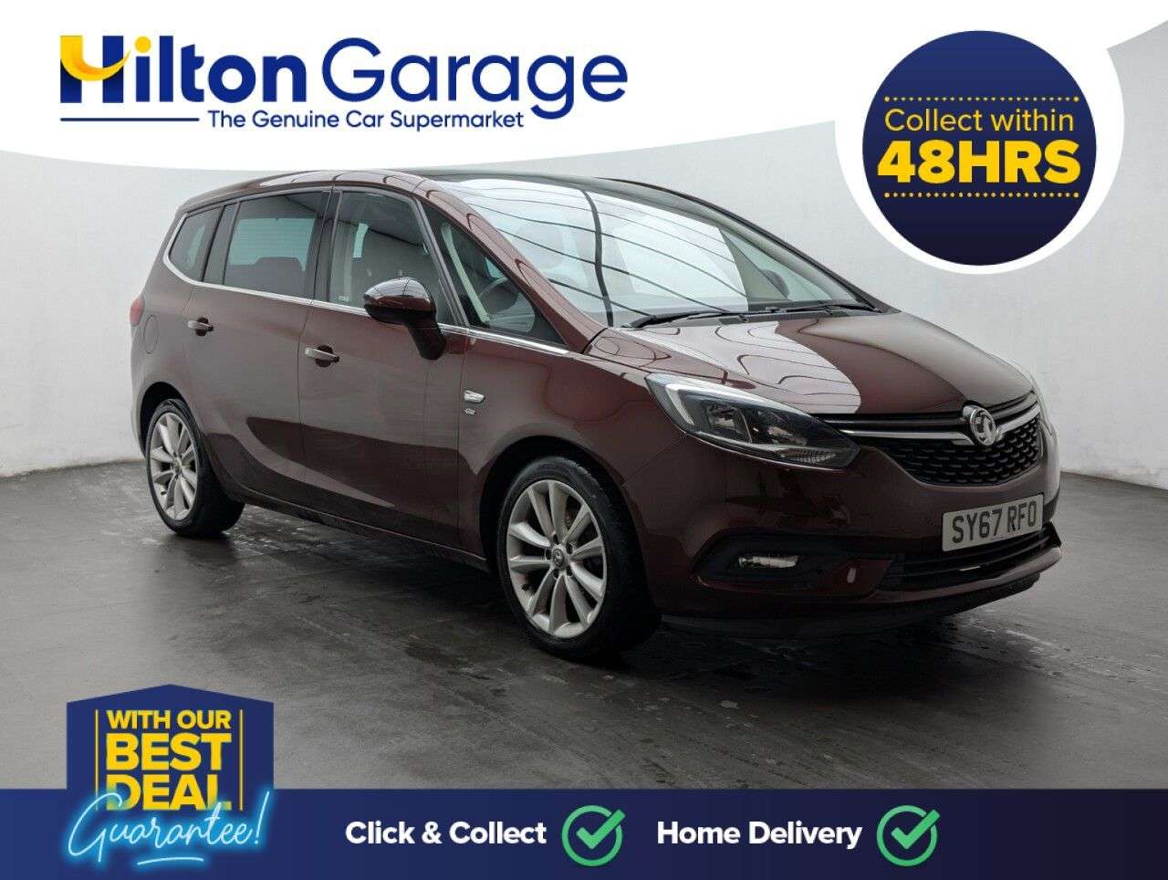 A 2017 VAUXHALL ZAFIRA TOURER 1.4i Turbo Elite Nav MPV 5dr Petrol Manual Euro 6 (140 ps) BLUETOOTH+PANORA A 2017 VAUXHALL ZAFIRA TOURER 1.4i Turbo Elite Nav MPV 5dr Petrol Manual Euro 6 (140 ps) BLUETOOTH+PANORA