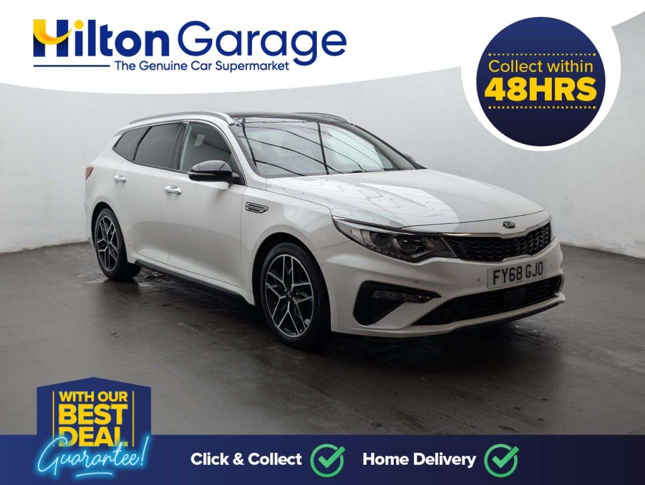 A 2018 KIA OPTIMA 1.6 CRDi GT-Line S Sportswagon 5dr Diesel DCT Euro 6 (s/s) (134 bhp) A 2018 KIA OPTIMA 1.6 CRDi GT-Line S Sportswagon 5dr Diesel DCT Euro 6 (s/s) (134 bhp)