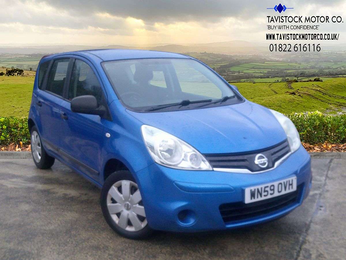 A 2009 NISSAN NOTE 1.6 16V Visia Hatchback 5dr Petrol Auto Euro 4 (110 ps) OVER 50 CARS IN STO A 2009 NISSAN NOTE 1.6 16V Visia Hatchback 5dr Petrol Auto Euro 4 (110 ps) OVER 50 CARS IN STO