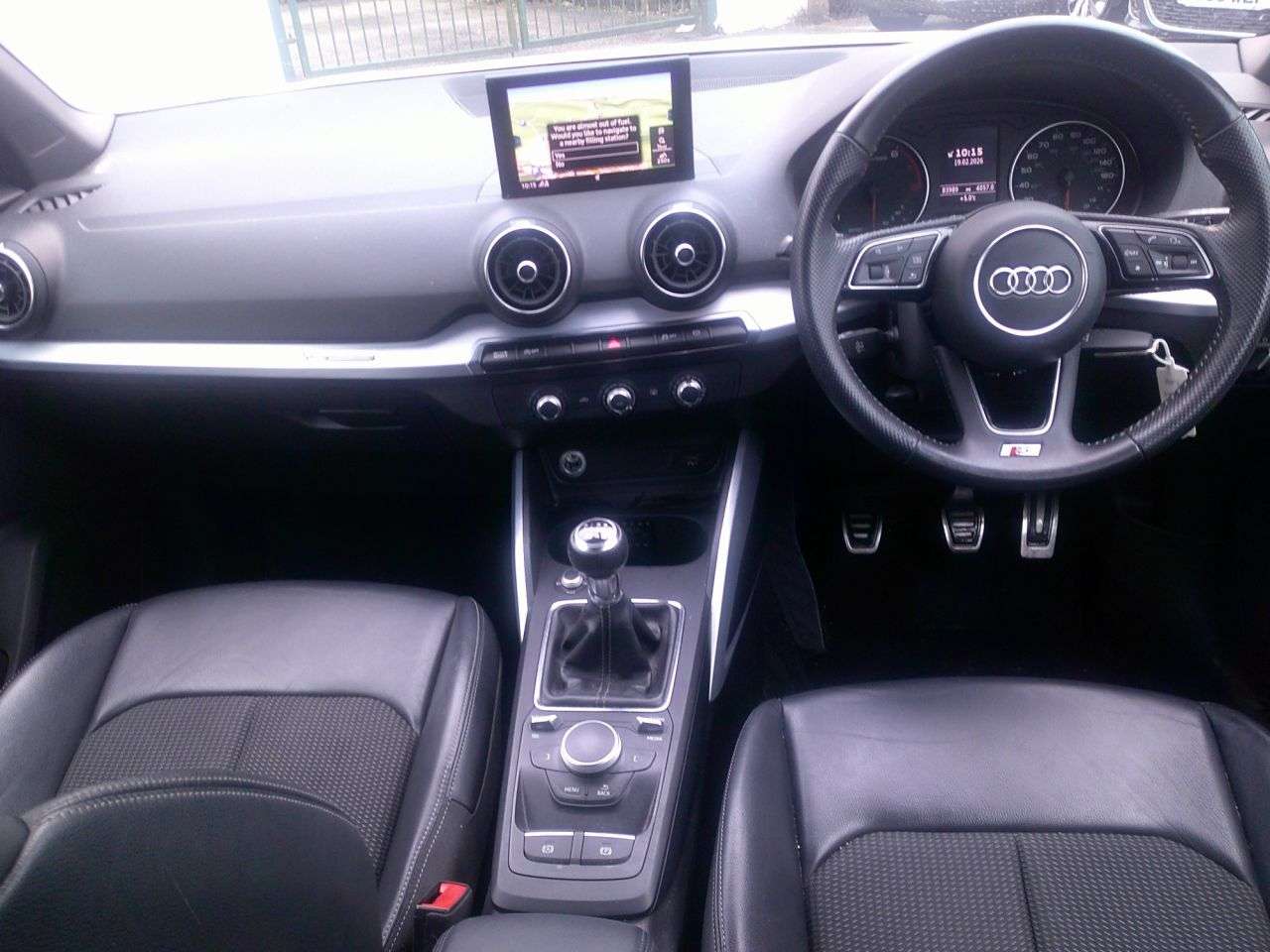 A 2018 AUDI Q2 1.4 TFSI CoD S line SUV 5dr Petrol Manual Euro 6 (s/s) (150 ps) OVER 50 CAR A 2018 AUDI Q2 1.4 TFSI CoD S line SUV 5dr Petrol Manual Euro 6 (s/s) (150 ps) OVER 50 CAR