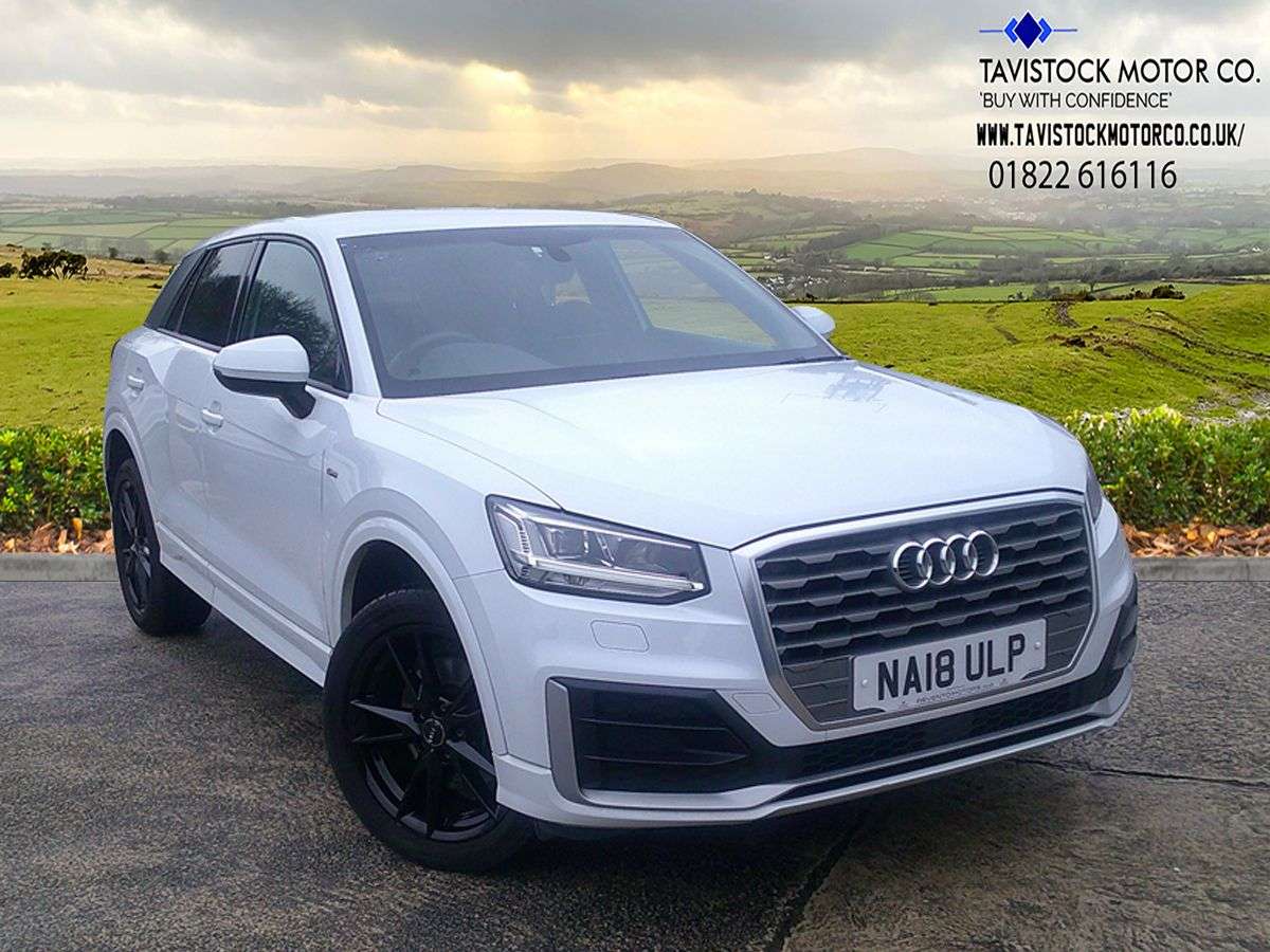 A 2018 AUDI Q2 1.4 TFSI CoD S line SUV 5dr Petrol Manual Euro 6 (s/s) (150 ps) OVER 50 CAR A 2018 AUDI Q2 1.4 TFSI CoD S line SUV 5dr Petrol Manual Euro 6 (s/s) (150 ps) OVER 50 CAR