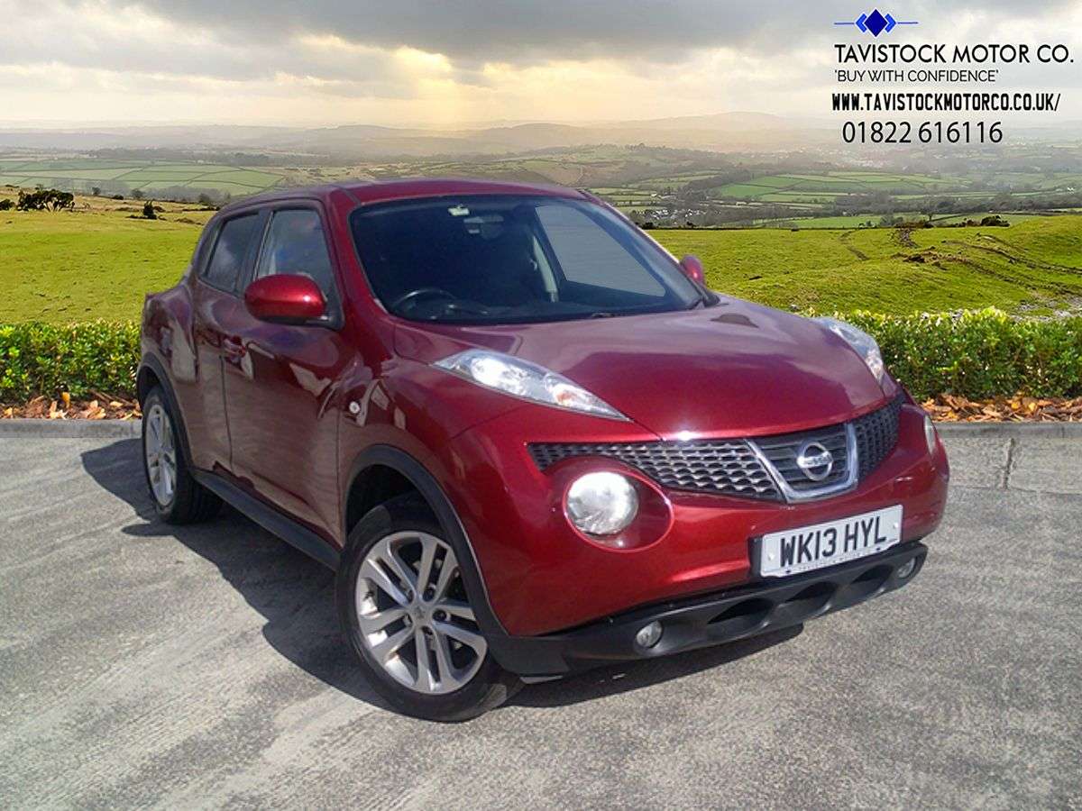 A 2013 NISSAN JUKE 1.6 Acenta Premium SUV 5dr Petrol Manual Euro 5 (s/s) (117 ps) OVER 50 CARS A 2013 NISSAN JUKE 1.6 Acenta Premium SUV 5dr Petrol Manual Euro 5 (s/s) (117 ps) OVER 50 CARS