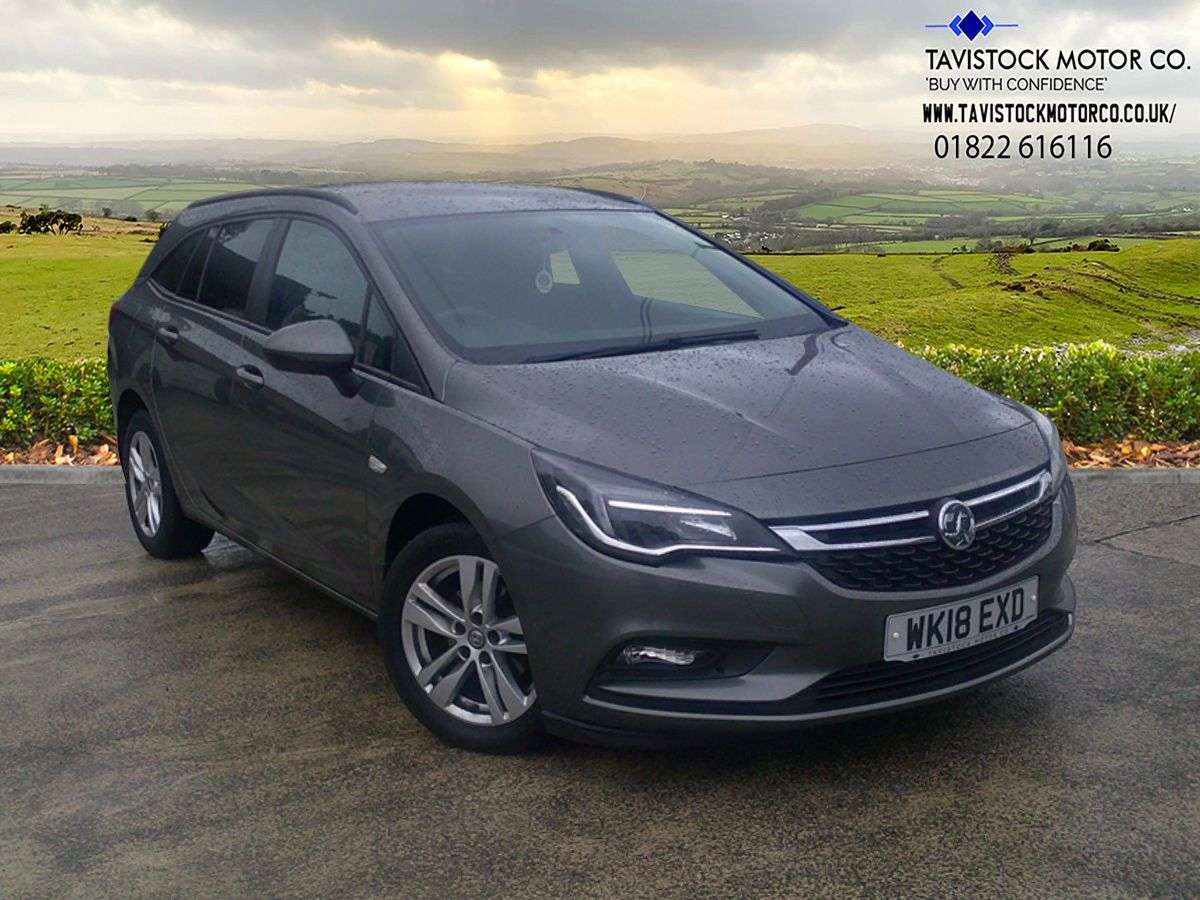 A 2018 VAUXHALL ASTRA 1.6 CDTi ecoFLEX Design Sports Tourer 5dr Diesel Manual Euro 6 (s/s) (110 p A 2018 VAUXHALL ASTRA 1.6 CDTi ecoFLEX Design Sports Tourer 5dr Diesel Manual Euro 6 (s/s) (110 p