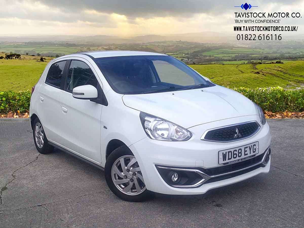 A 2018 MITSUBISHI MIRAGE 1.2 3 Hatchback 5dr Petrol Manual Euro 6 (s/s) (79 ps) OVER 50 CARS IN STOC A 2018 MITSUBISHI MIRAGE 1.2 3 Hatchback 5dr Petrol Manual Euro 6 (s/s) (79 ps) OVER 50 CARS IN STOC