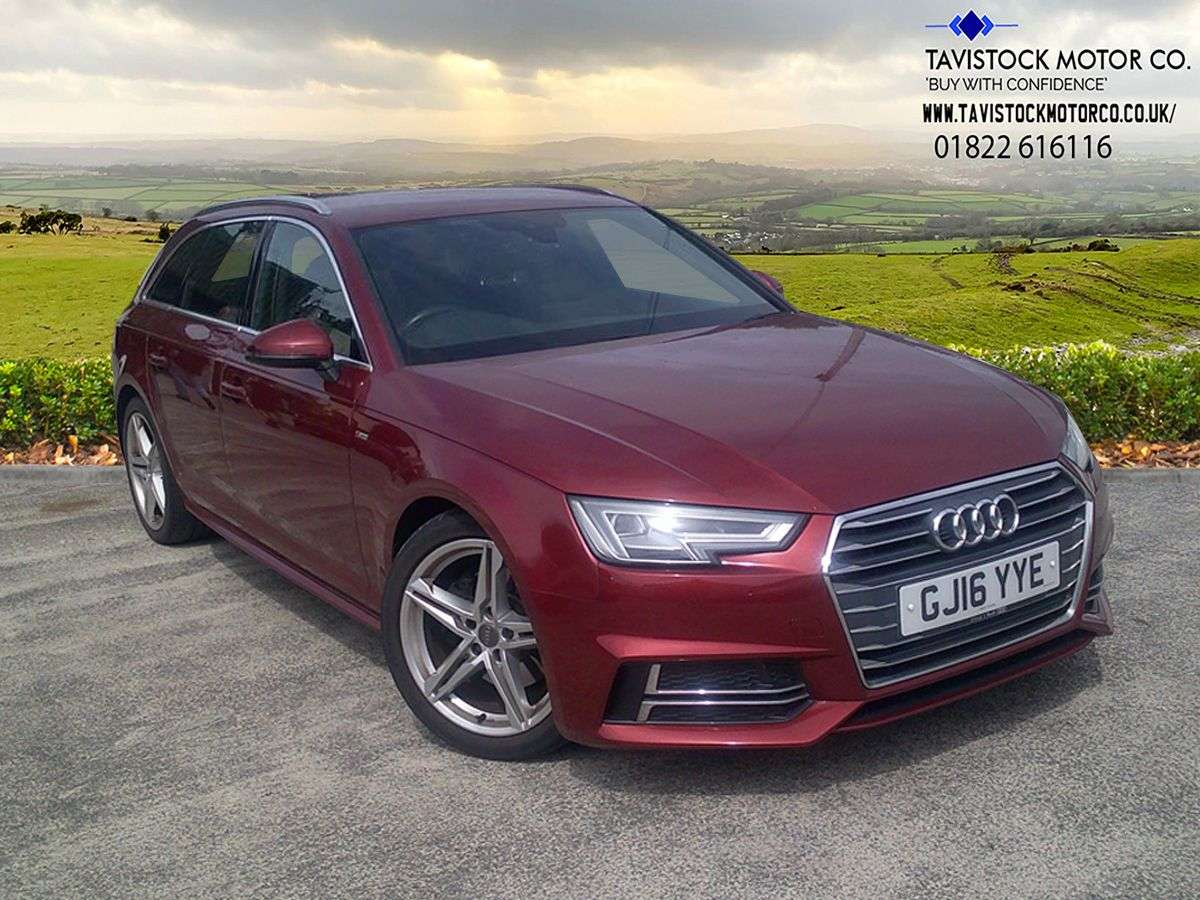 A 2016 AUDI A4 AVANT 2.0 TDI S line Estate 5dr Diesel S Tronic Euro 6 (s/s) (150 ps) OBER 50 CXA A 2016 AUDI A4 AVANT 2.0 TDI S line Estate 5dr Diesel S Tronic Euro 6 (s/s) (150 ps) OBER 50 CXA