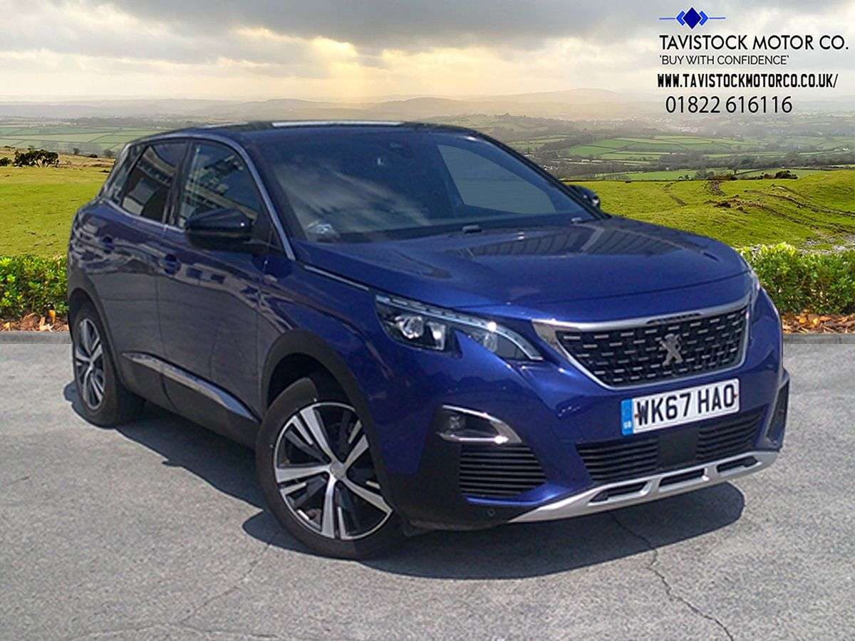 A 2017 PEUGEOT 3008 1.6 BlueHDi GT Line SUV 5dr Diesel EAT Euro 6 (s/s) (120 ps) GREAT SELECTIO A 2017 PEUGEOT 3008 1.6 BlueHDi GT Line SUV 5dr Diesel EAT Euro 6 (s/s) (120 ps) GREAT SELECTIO