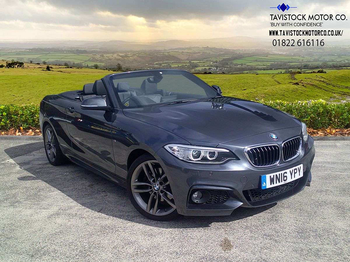 A 2016 BMW 2 SERIES 2.0 220i M Sport Convertible 2dr Petrol Auto Euro 6 (s/s) (184 ps) GREAT SE A 2016 BMW 2 SERIES 2.0 220i M Sport Convertible 2dr Petrol Auto Euro 6 (s/s) (184 ps) GREAT SE