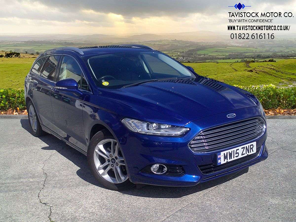 A 2015 FORD MONDEO 2.0 TDCi Titanium Estate 5dr Diesel Manual Euro 6 (s/s) (180 ps) GREAT SELE A 2015 FORD MONDEO 2.0 TDCi Titanium Estate 5dr Diesel Manual Euro 6 (s/s) (180 ps) GREAT SELE