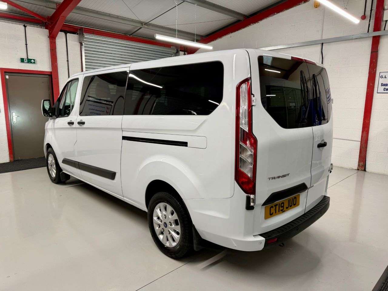 A 2019 FORD TRANSIT CUSTOM Minibus 2.0 320 EcoBlue Trend L2 LWB 9 Seat * 20,981 * LWB * LOW MILES BUS A 2019 FORD TRANSIT CUSTOM Minibus 2.0 320 EcoBlue Trend L2 LWB 9 Seat * 20,981 * LWB * LOW MILES BUS