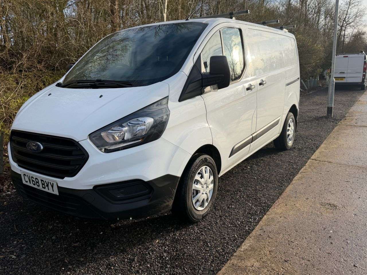 A 2018 FORD TRANSIT CUSTOM 2.0 300 EcoBlue Panel Van 5dr Diesel Manual L1 H1 Euro 6 (105 ps) TAKEN IN A 2018 FORD TRANSIT CUSTOM 2.0 300 EcoBlue Panel Van 5dr Diesel Manual L1 H1 Euro 6 (105 ps) TAKEN IN