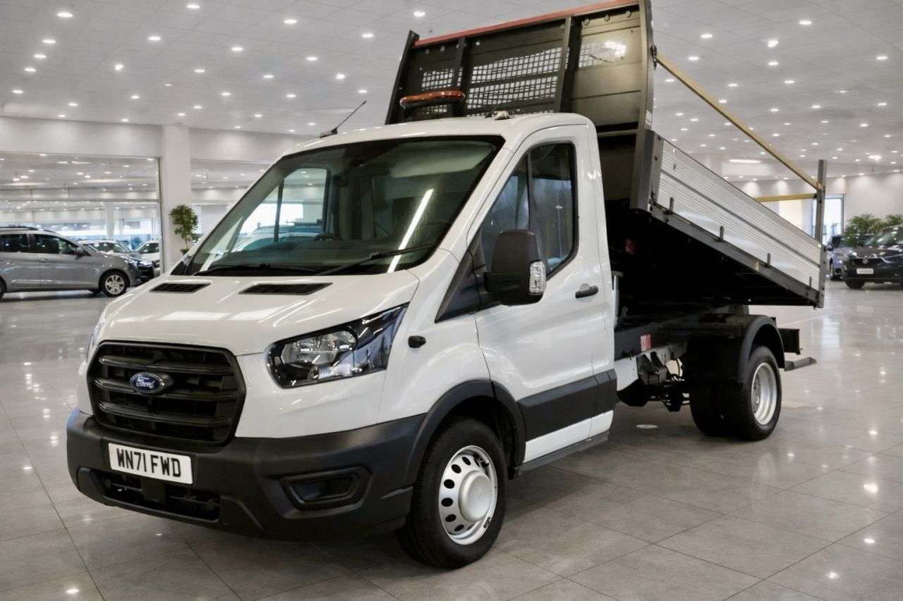 A 2021 FORD TRANSIT Tipper 2.0 350 EcoBlue HD RWD L2 * AIR CON TWIN WHEEL * 1 OWNER | EX FLEET A 2021 FORD TRANSIT Tipper 2.0 350 EcoBlue HD RWD L2 * AIR CON TWIN WHEEL * 1 OWNER | EX FLEET