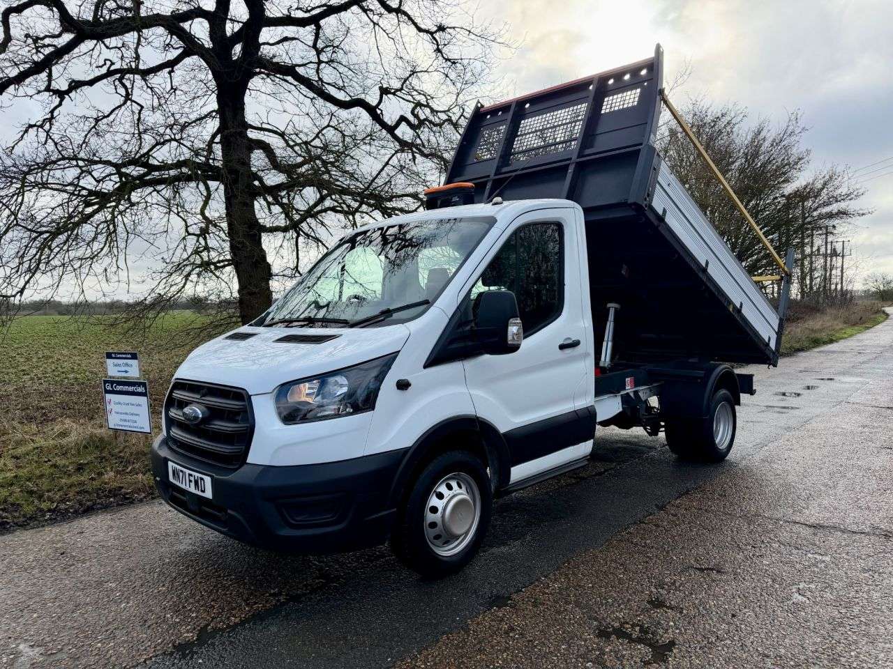 A 2021 FORD TRANSIT Tipper 2.0 350 EcoBlue HD RWD L2 * AIR CON TWIN WHEEL * 1 OWNER | EX FLEET A 2021 FORD TRANSIT Tipper 2.0 350 EcoBlue HD RWD L2 * AIR CON TWIN WHEEL * 1 OWNER | EX FLEET