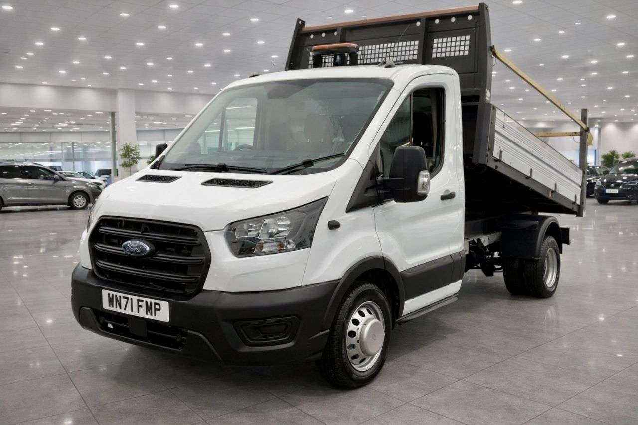 A 2021 FORD TRANSIT Tipper 2.0 350 EcoBlue HD RWD L2 * AIR CON TWIN WHEEL * 1 OWNER | EX FLEET A 2021 FORD TRANSIT Tipper 2.0 350 EcoBlue HD RWD L2 * AIR CON TWIN WHEEL * 1 OWNER | EX FLEET