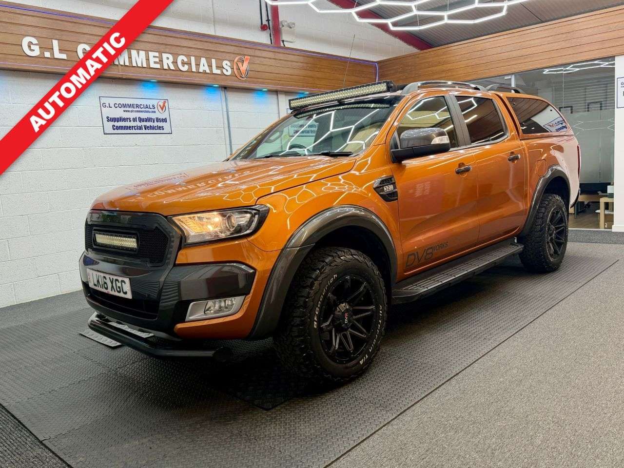 A 2016 FORD RANGER 3.2 TDCi Wildtrak Pickup Double Cab Auto 4WD * DV8 WORKS EDITION * 30,709 - A 2016 FORD RANGER 3.2 TDCi Wildtrak Pickup Double Cab Auto 4WD * DV8 WORKS EDITION * 30,709 -