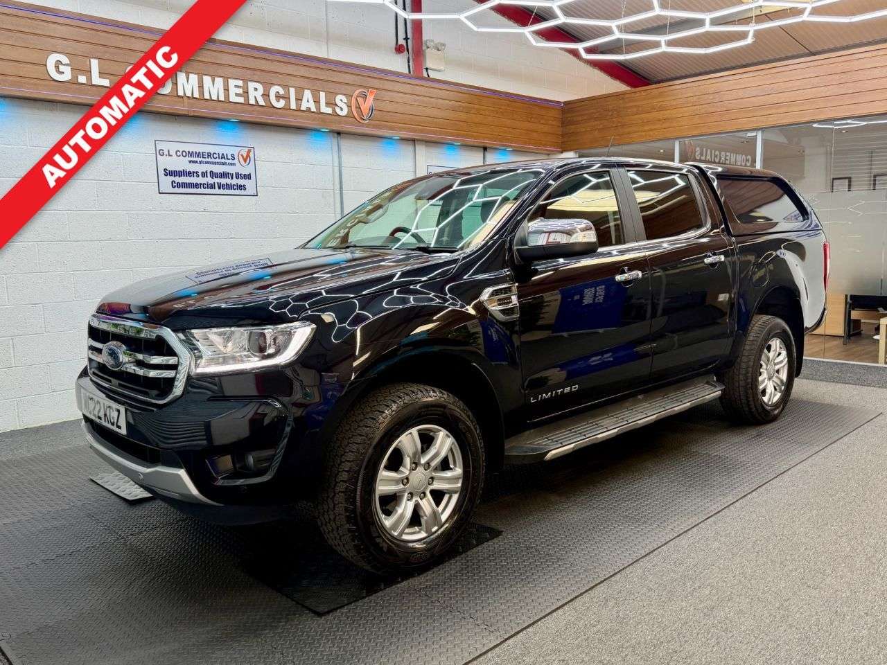A 2022 FORD RANGER 2.0 EcoBlue Limited Pickup Double Cab Auto 4WD Euro 6 * 53,576 AUTOMATIC * A 2022 FORD RANGER 2.0 EcoBlue Limited Pickup Double Cab Auto 4WD Euro 6 * 53,576 AUTOMATIC *