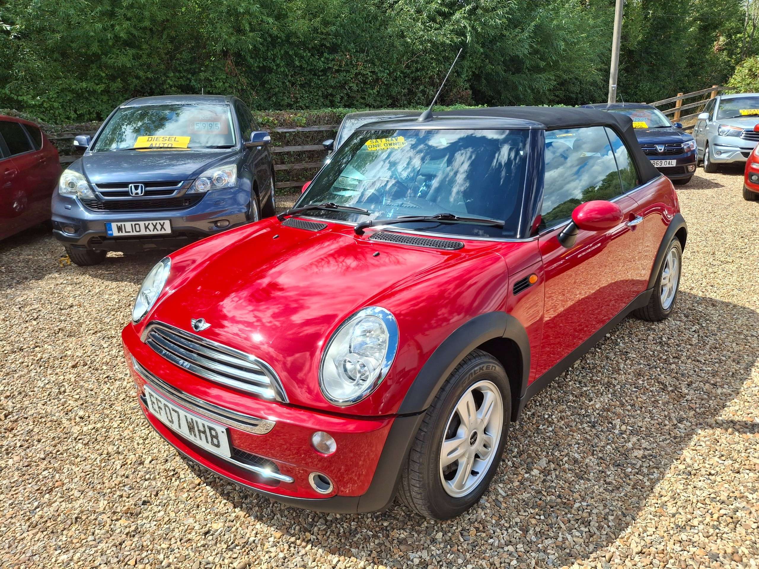 A 2007 MINI CONVERTIBLE 1.6 Cooper Convertible 2dr Petrol Manual Euro 3 (115 ps) A 2007 MINI CONVERTIBLE 1.6 Cooper Convertible 2dr Petrol Manual Euro 3 (115 ps)